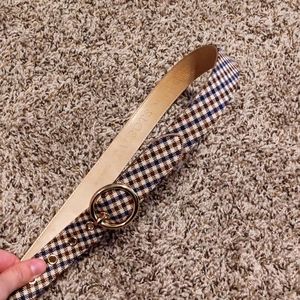 Talbots Extra Small Houndstooth Belt